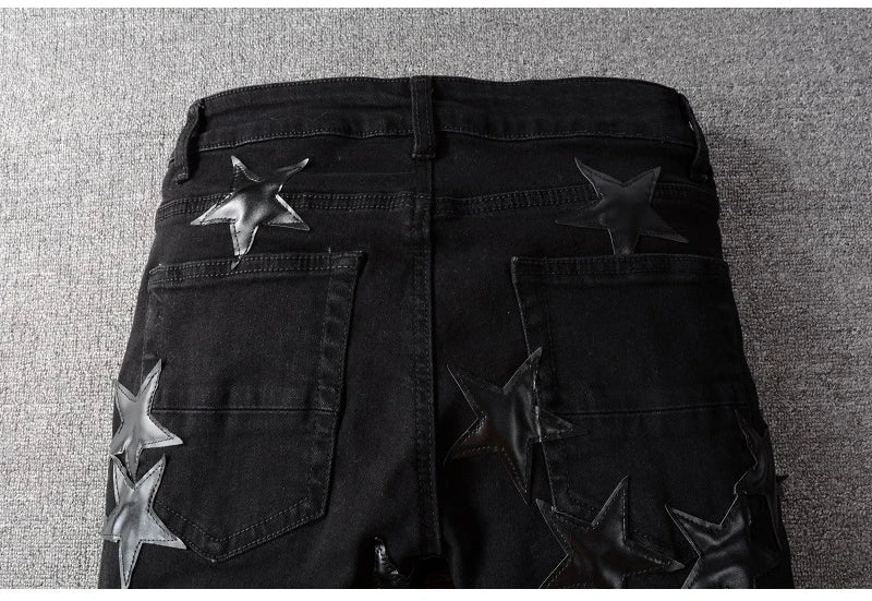 Black Star Denim Jeans