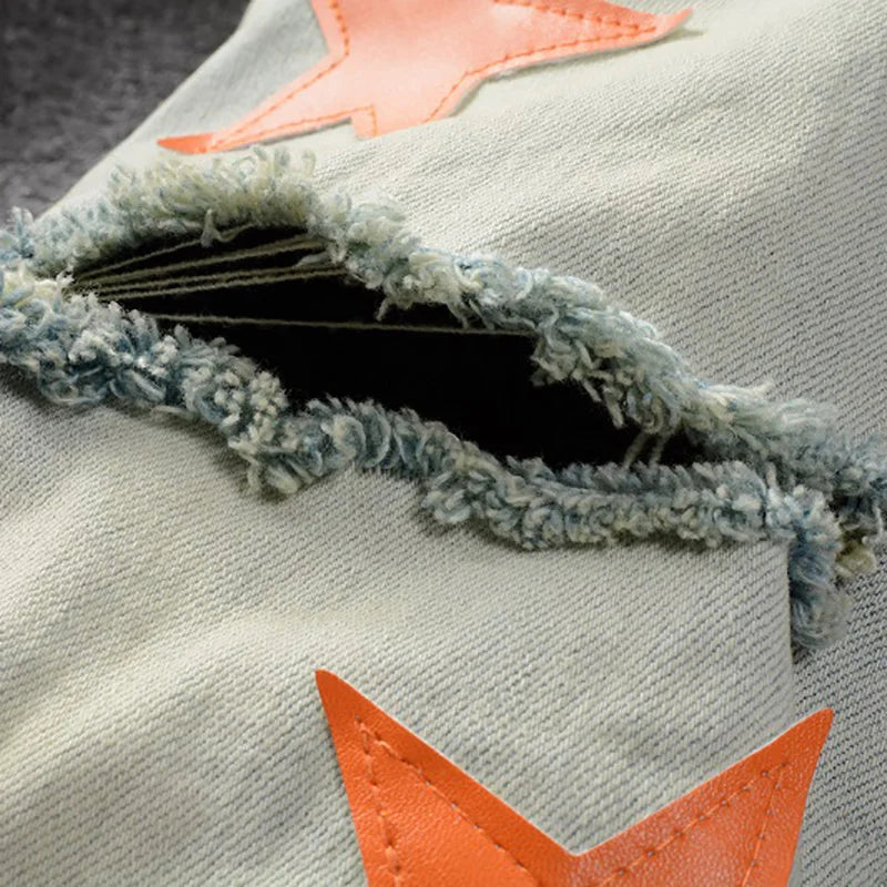 Orange Star Denim Jeans