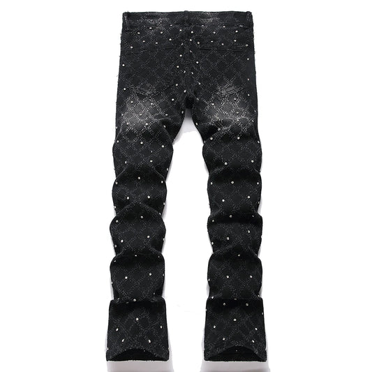 Black Diamond Stack Denim Jeans
