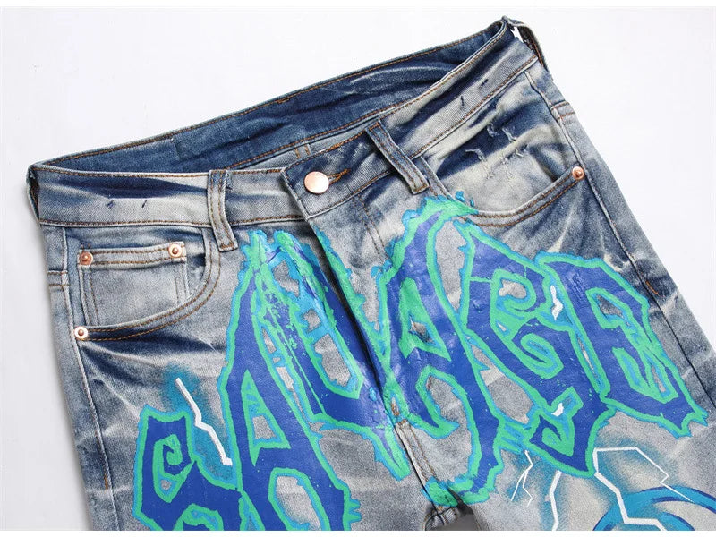 Lighting Savage Denim Jeans