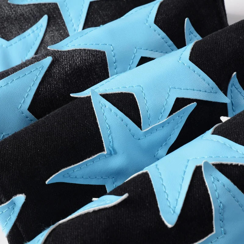 Sky Blue Star Denim Jeans