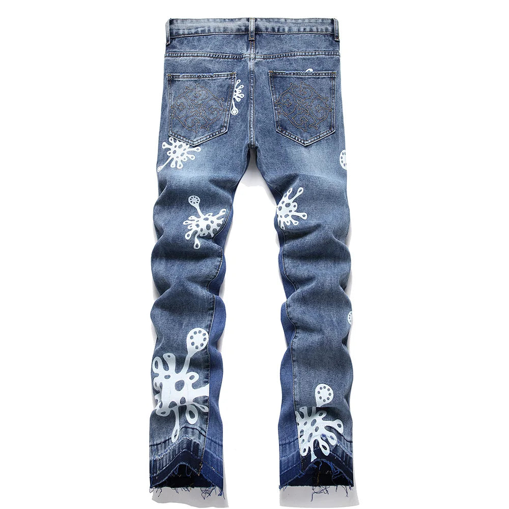 YT Blob Stacked Denim Jeans
