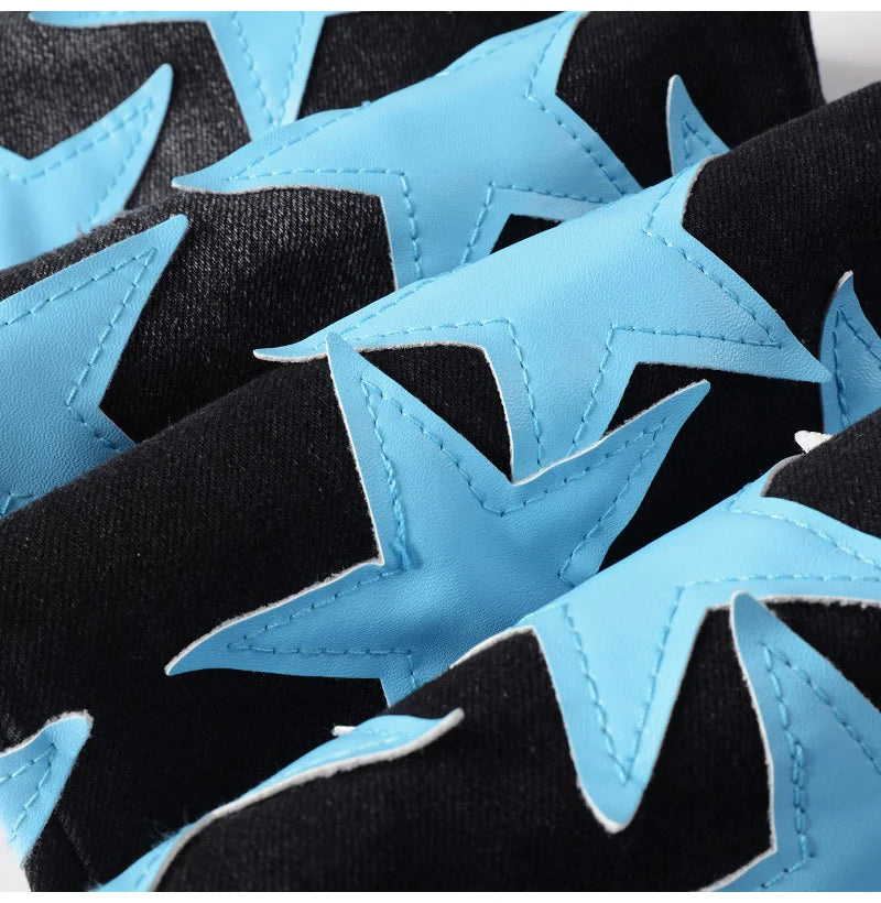 Sky Blue Star Denim Jeans