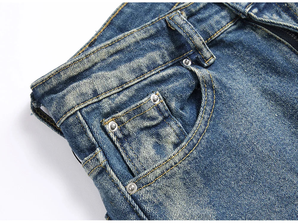 Super G Stacked Denim Jeans