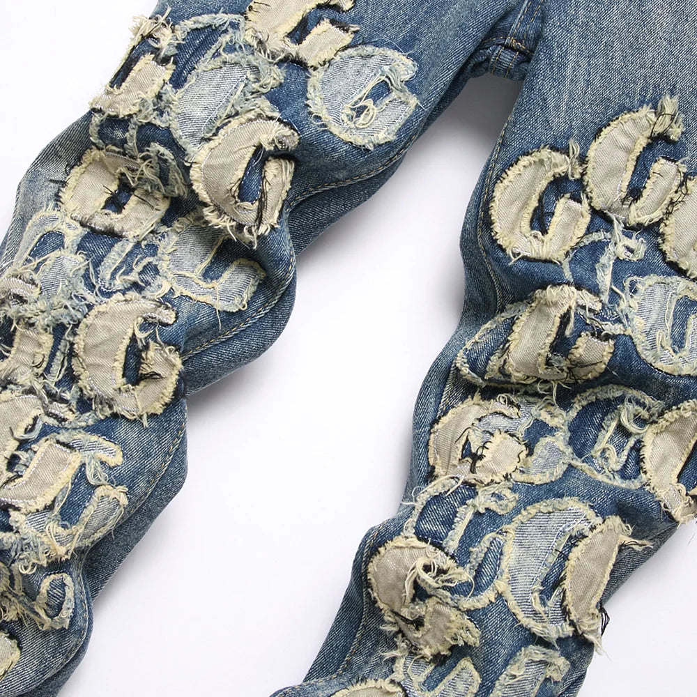 Super G Stacked Denim Jeans