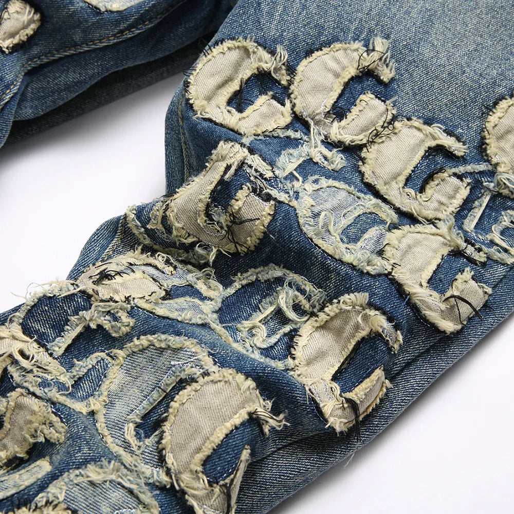 Super G Stacked Denim Jeans