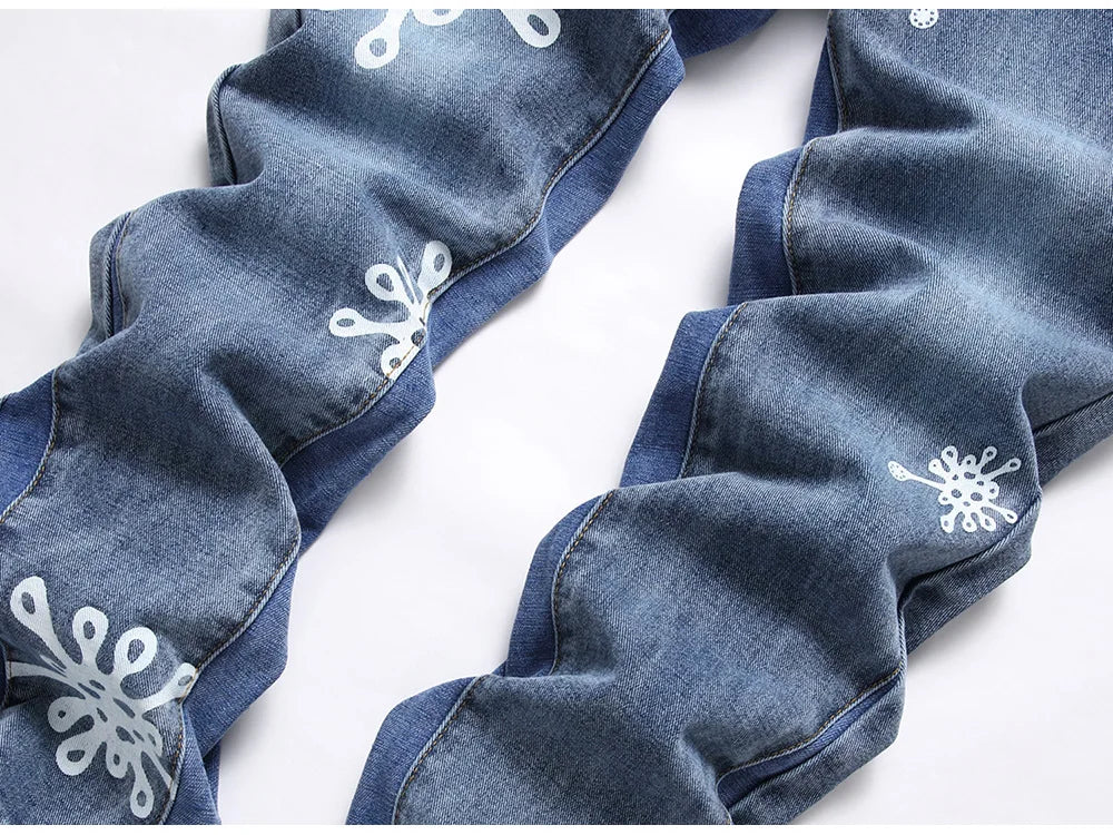 YT Blob Stacked Denim Jeans