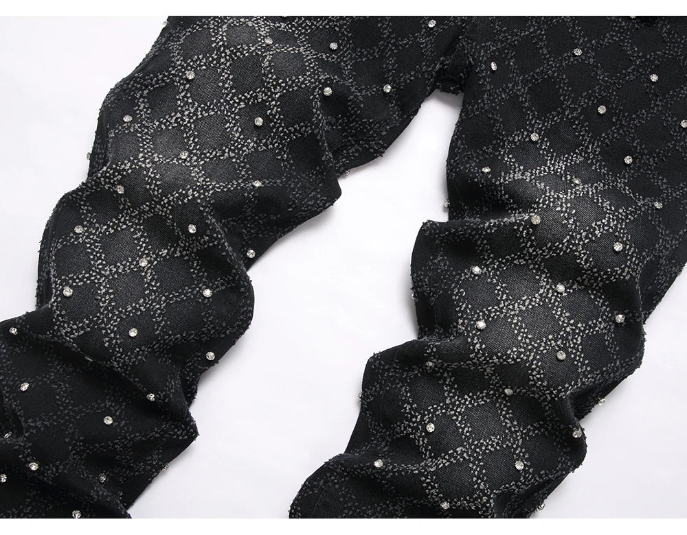 Black Diamond Stack Denim Jeans