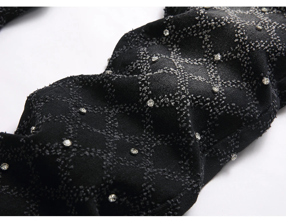 Black Diamond Stack Denim Jeans