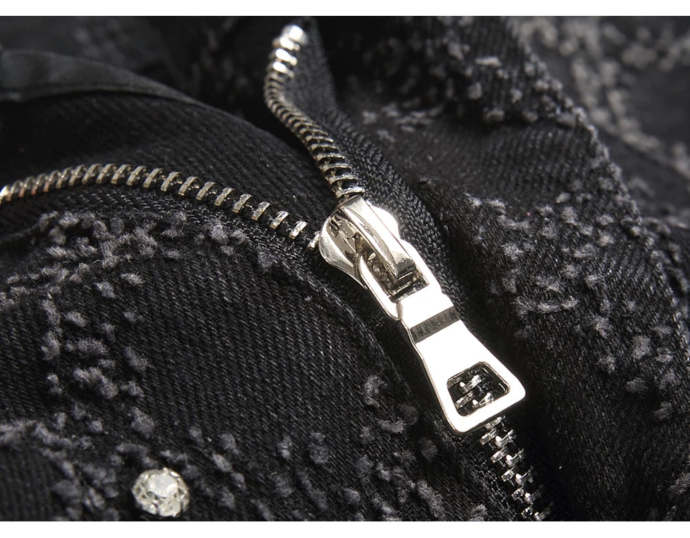 Black Diamond Stack Denim Jeans