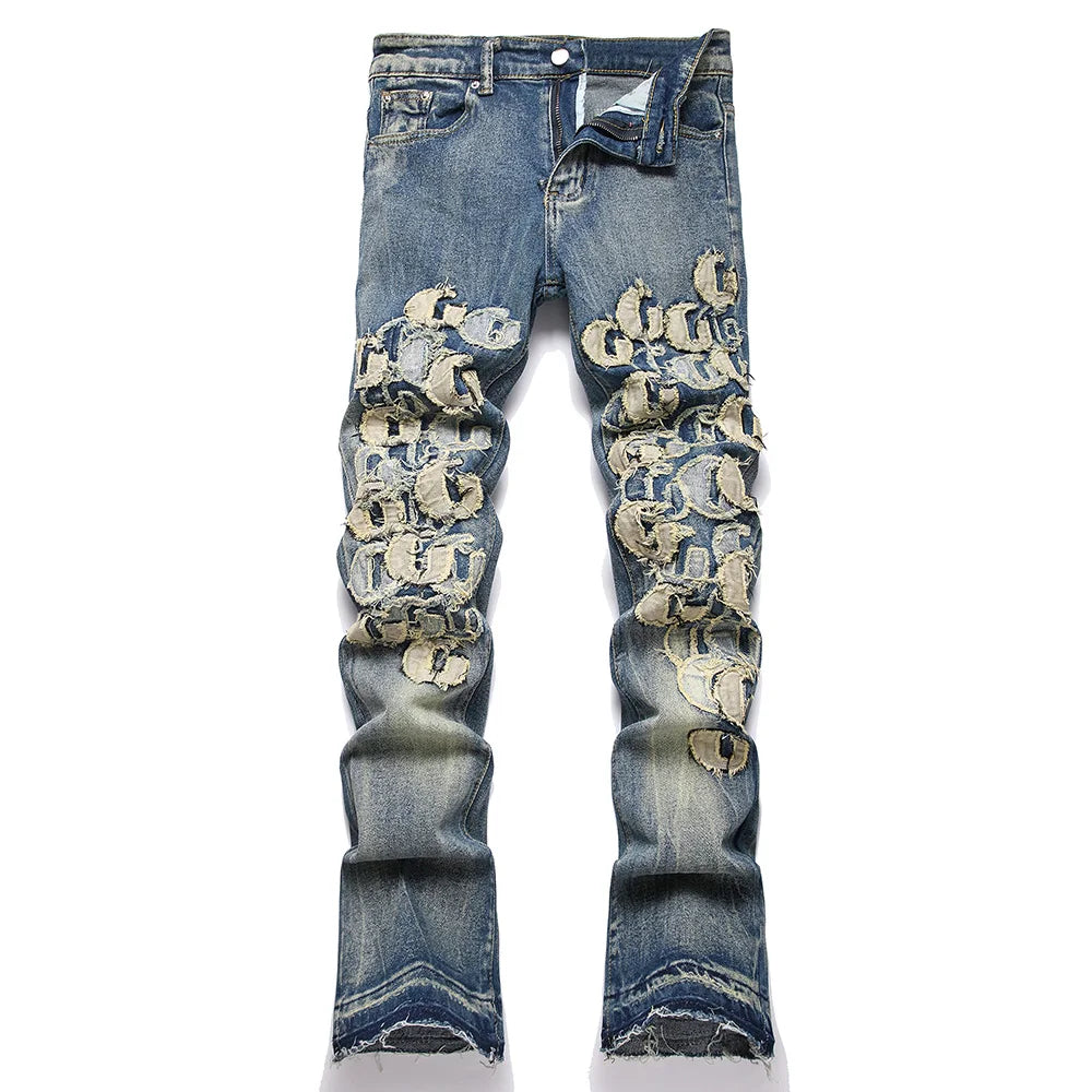 Super G Stacked Denim Jeans