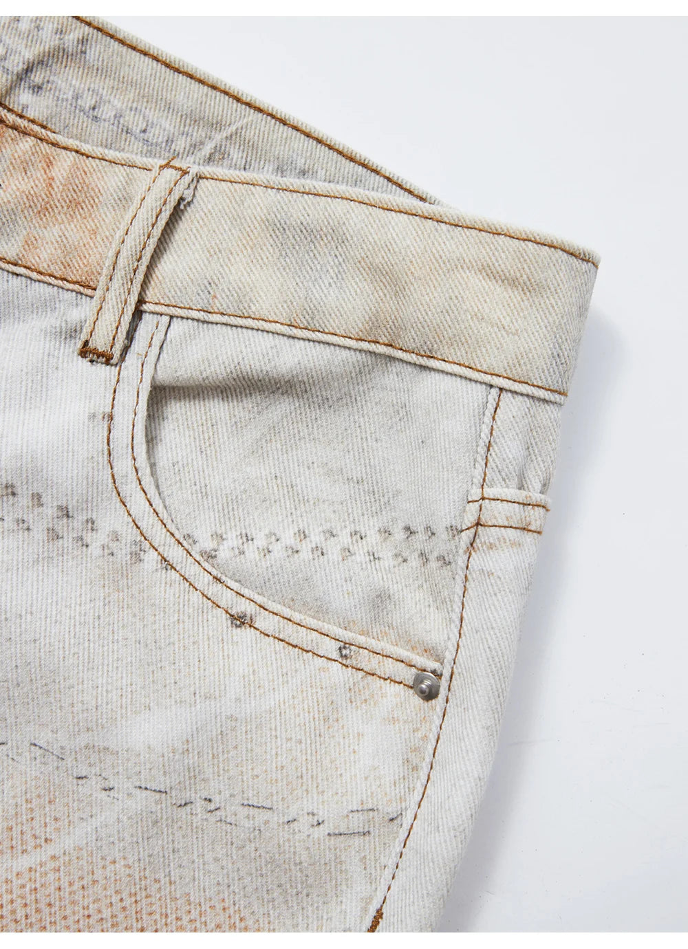 Ombre Jewel Illusion Denim Jeans