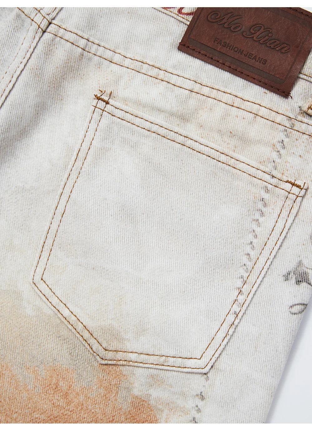 Ombre Jewel Illusion Denim Jeans