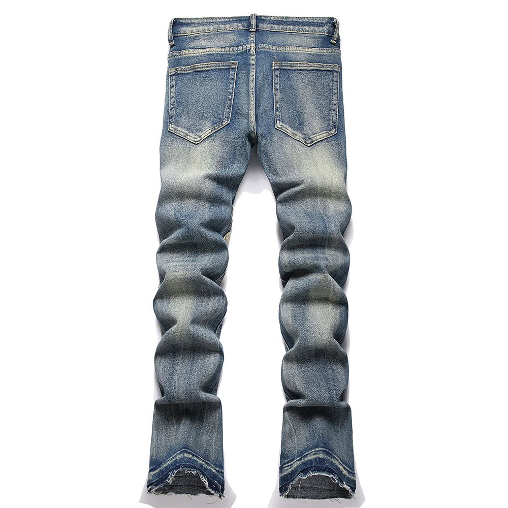 Super G Stacked Denim Jeans