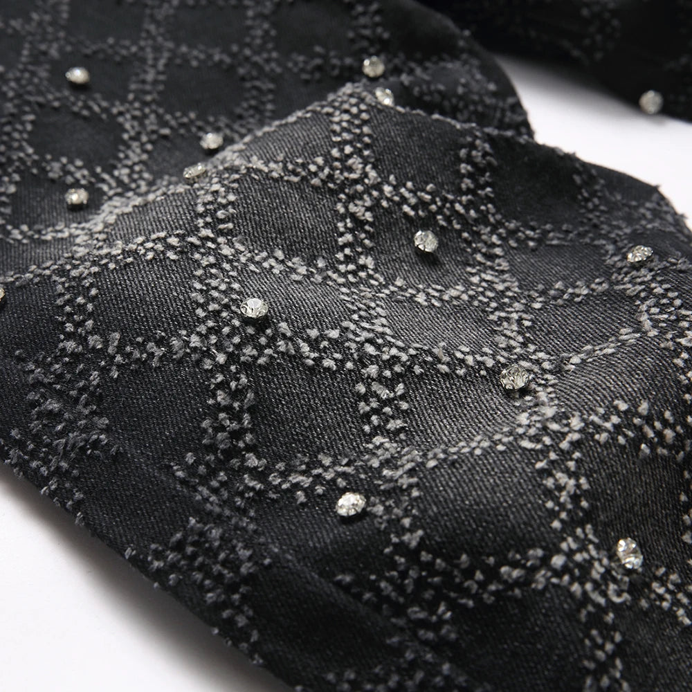 Black Diamond Stack Denim Jeans