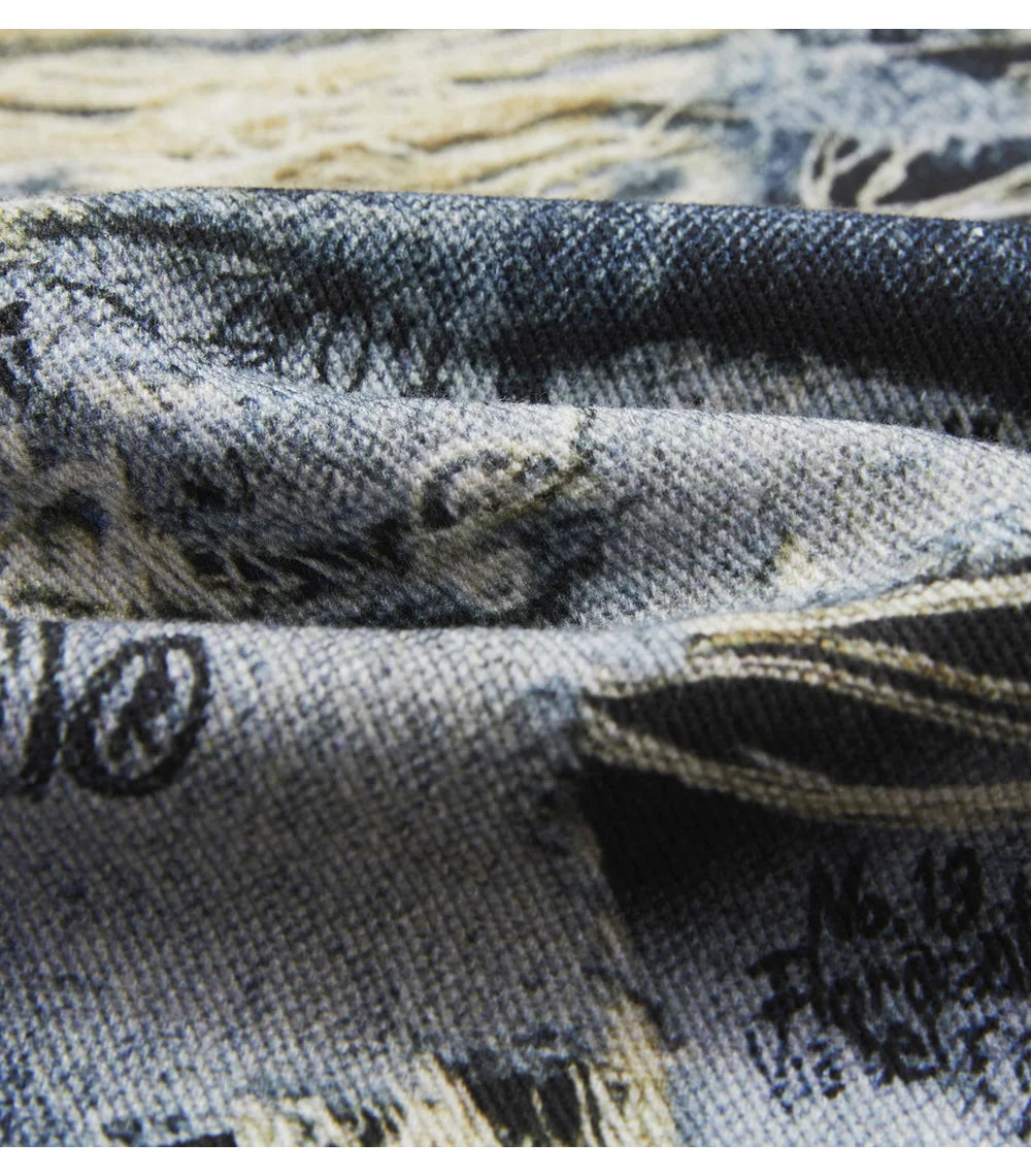 Graffiti Illusion Denim Jeans