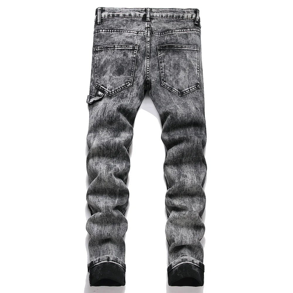 Crystal Patch Denim Jeans