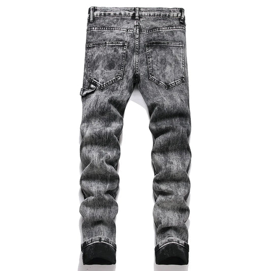 Crystal Patch Denim Jeans