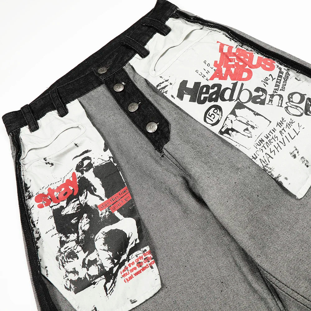 Inside Out Graffiti Streetwear Jeans | Hollywood Denim