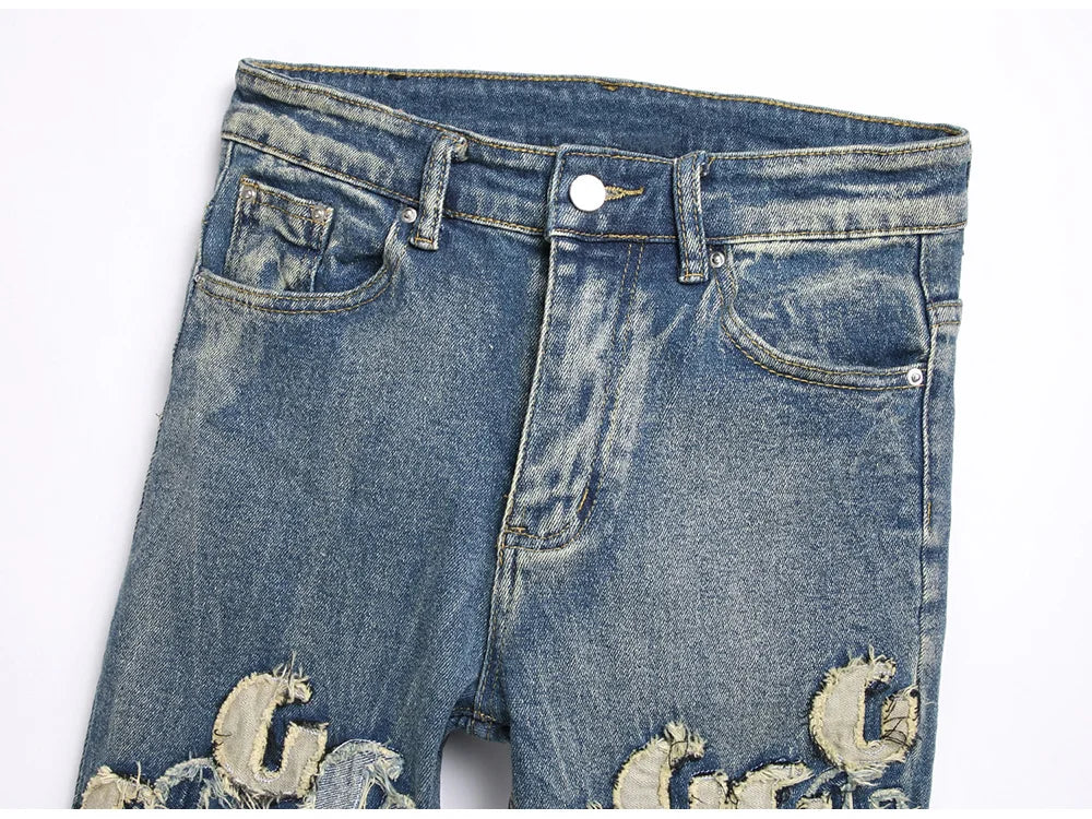 Super G Stacked Denim Jeans