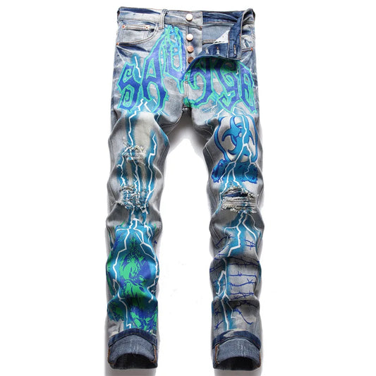 Lighting Savage Denim Jeans