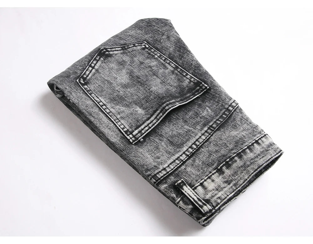 Crystal Patch Denim Jeans