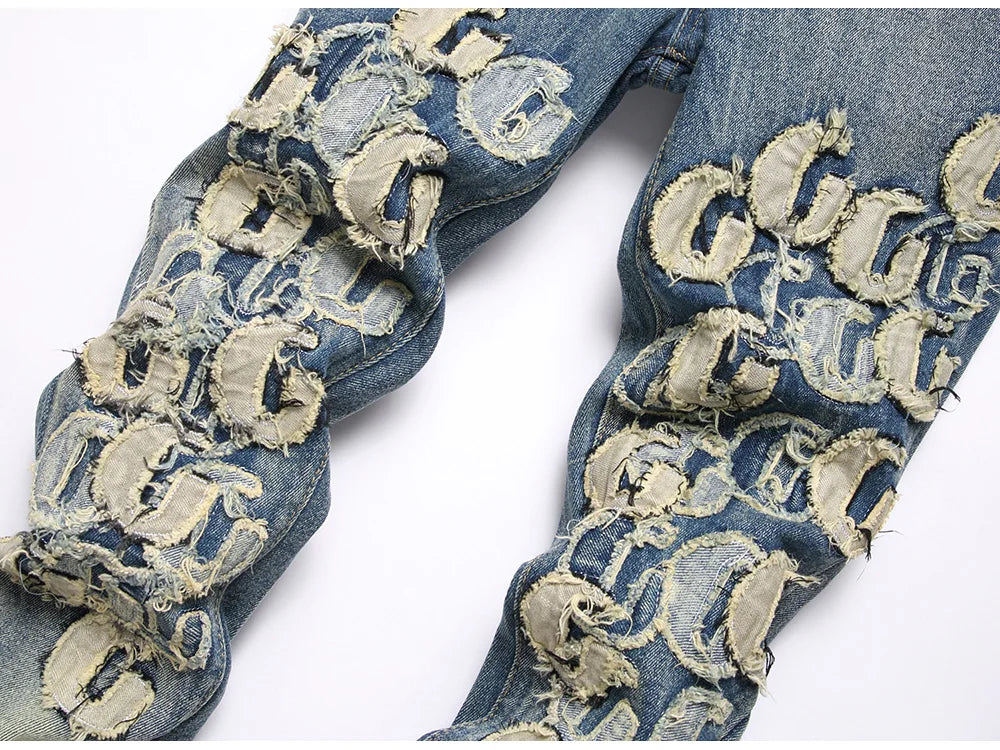 Super G Stacked Denim Jeans