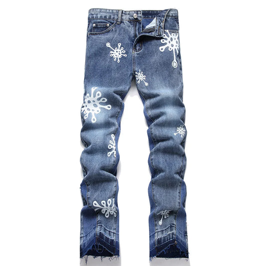 YT Blob Stacked Denim Jeans
