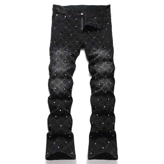 Black Diamond Stack Denim Jeans