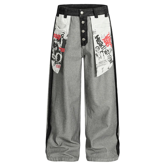 Inside Out Graffiti Streetwear Jeans | Hollywood Denim