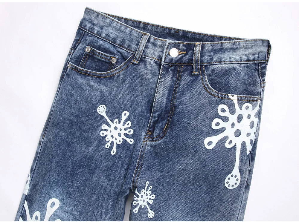 YT Blob Stacked Denim Jeans