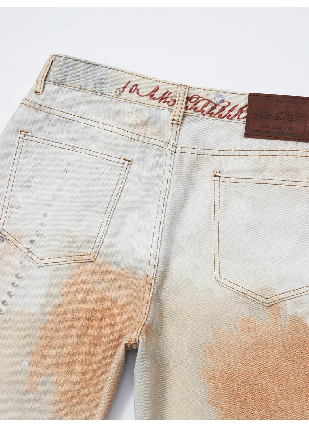 Ombre Jewel Illusion Denim Jeans