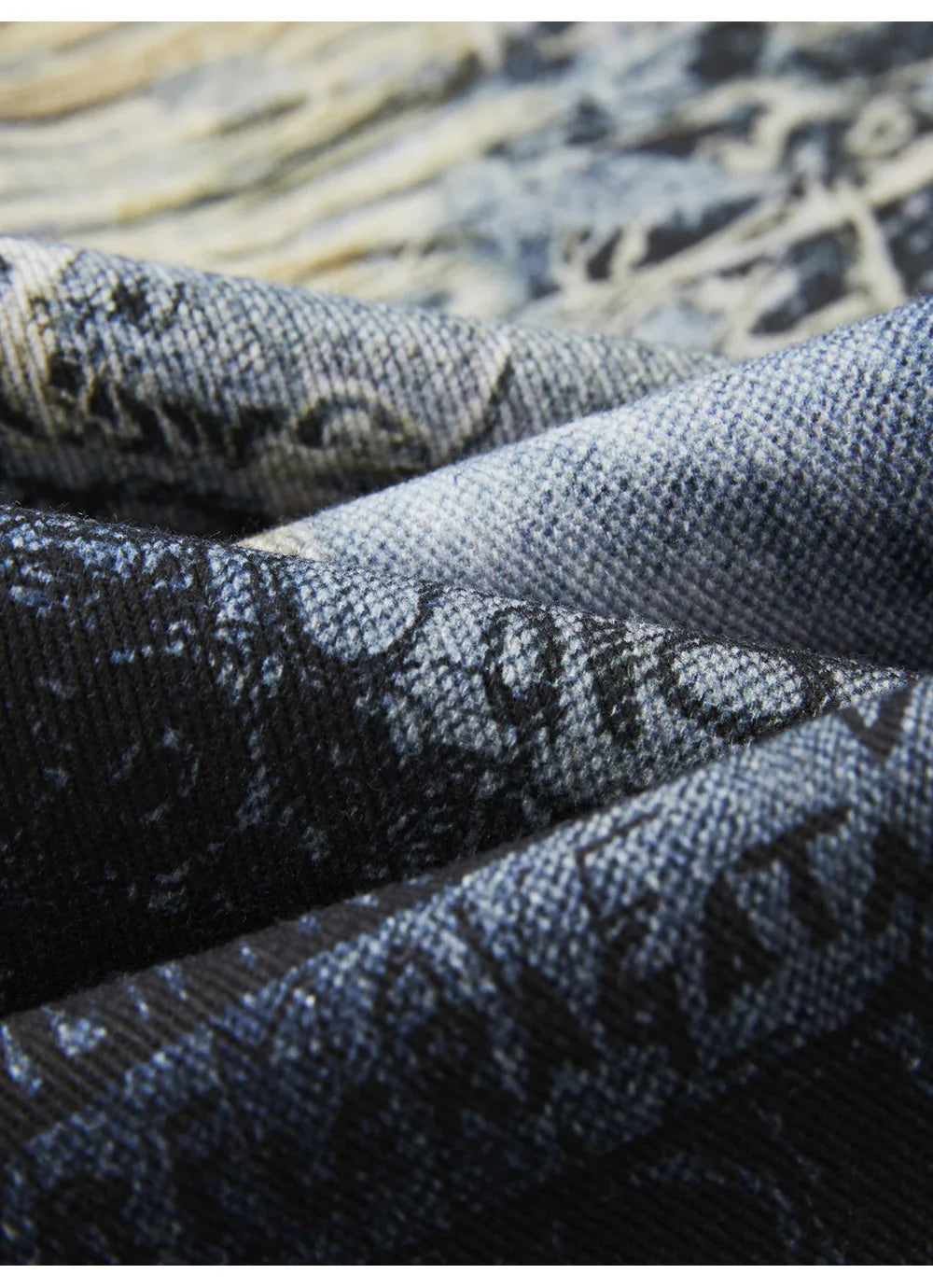 Graffiti Illusion Denim Jeans