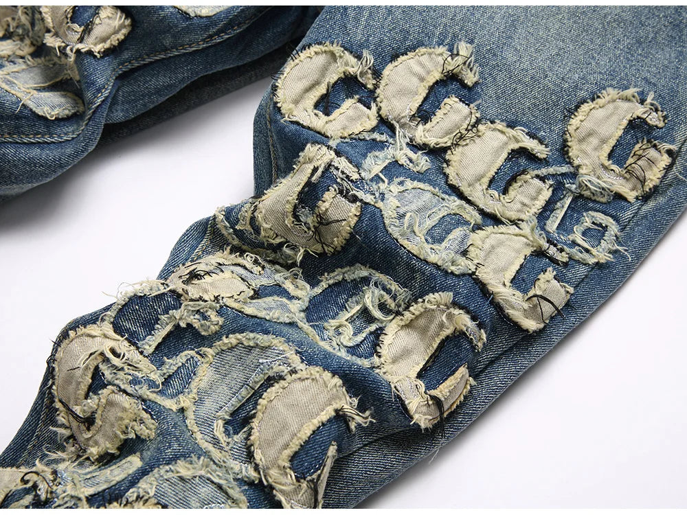 Super G Stacked Denim Jeans