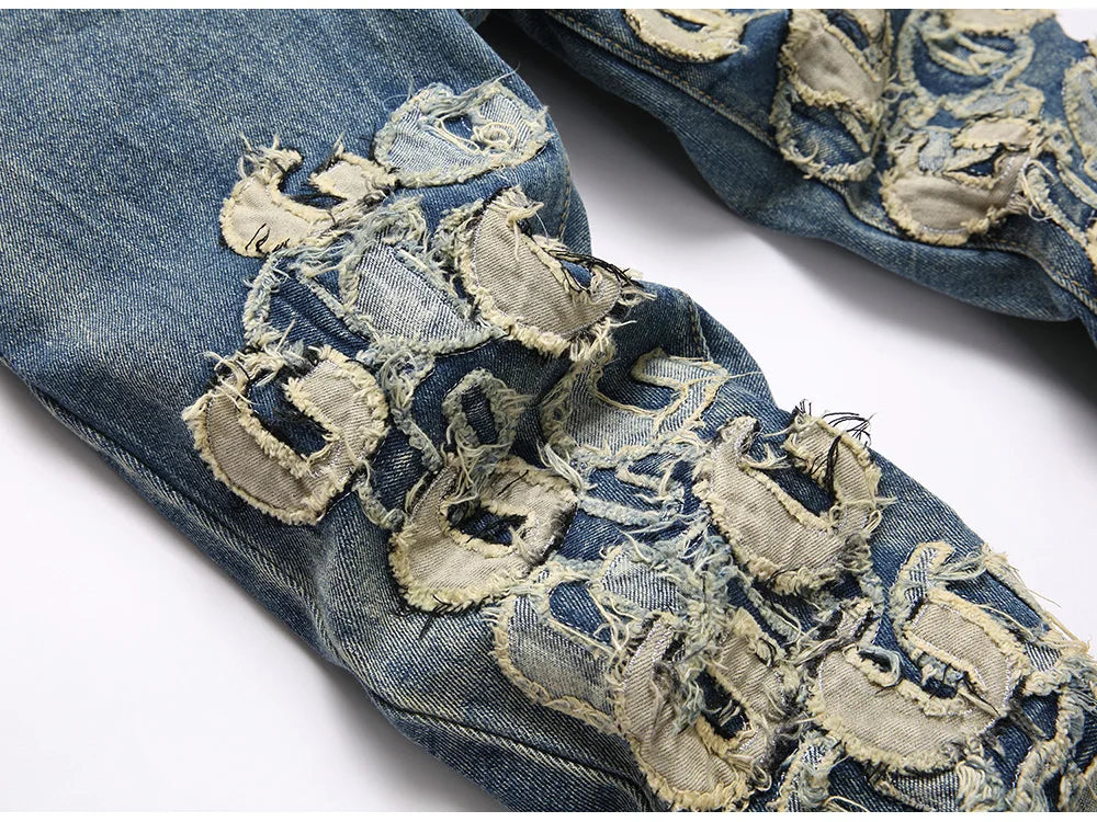 Super G Stacked Denim Jeans