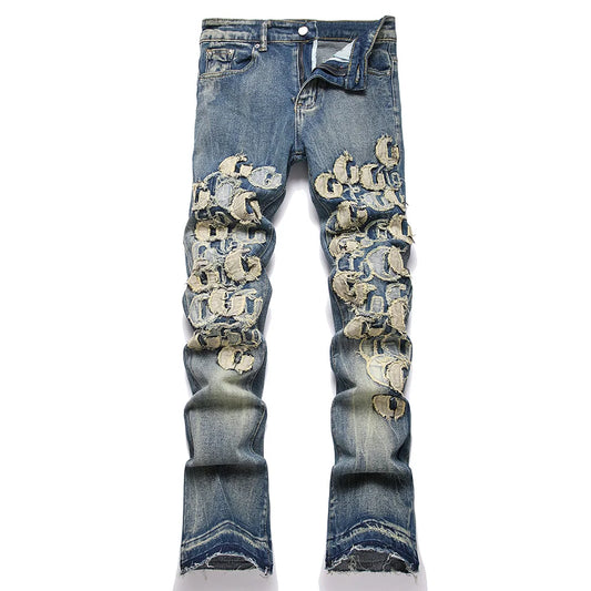 Super G Stacked Denim Jeans